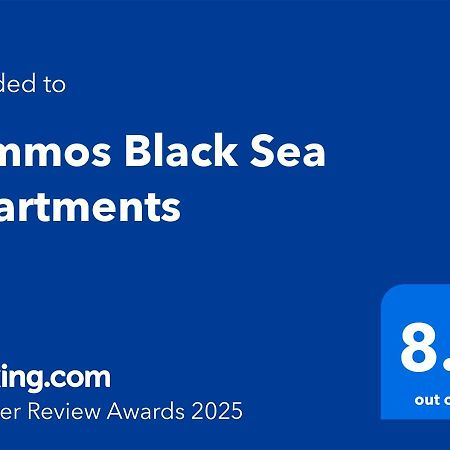 Sammos Black Sea Apartments Năvodari Eksteriør bilde